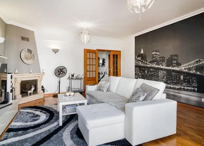 6 Em Proximo Lisboa,sintra E Cascais Lägenhet *